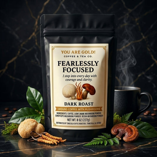 Coffee with Mushrooms Dark Roast